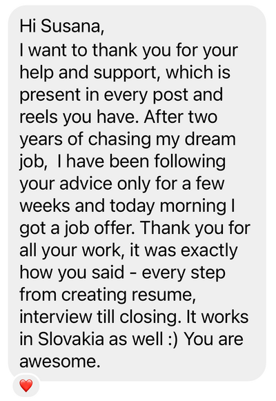 Student testimonial highlighting success and career advancements through C-Suite Career Coaching program, with impactful guidance tailored for women in leadership.