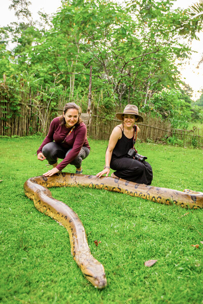 Kelli-Hayden-Peru-Amazon-Anaconda