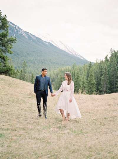 Banff Mountain Engagement - Esther Funk Photography-7