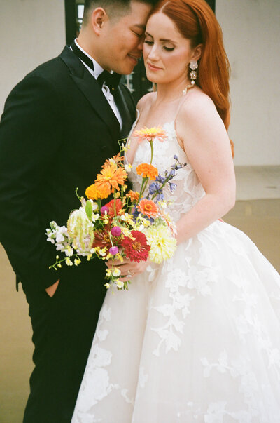 Glass Chapel West - Colorful Garden Party Styled Shoot on Film - Wynkoop Photography-134