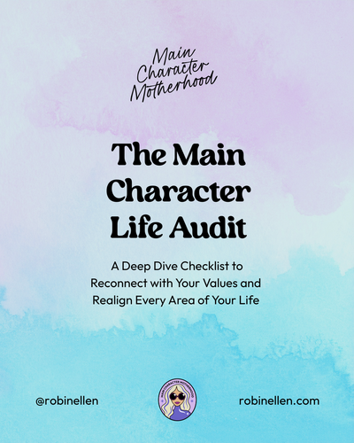 The Life Audit Checklist is a free resource designed to help moms value check the aspects of their lives