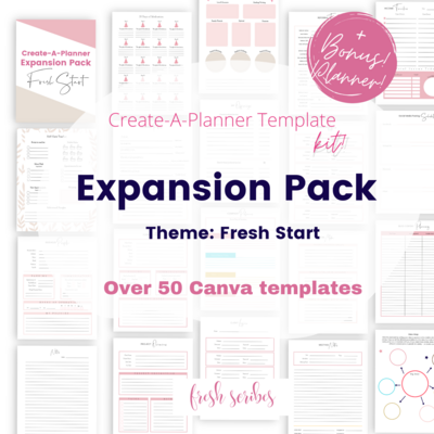 Fresh Scribes Create-A-Planner Expansion Pack Image