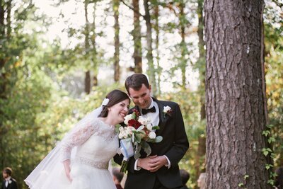 mississippi art fall wedding husband and wife