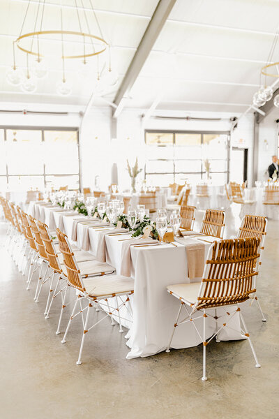 wedding reception space