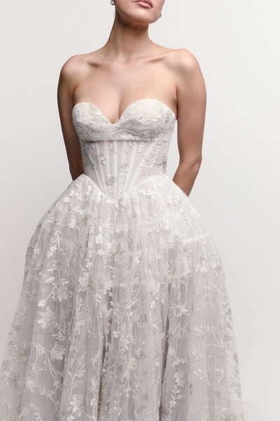 vogue weddings brides dresses designers How Fashion Brides Dressed for Their Weddings in 2025
