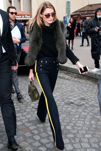 Olivia Palermo My Style Icon in a Fur Vest Progression By Design