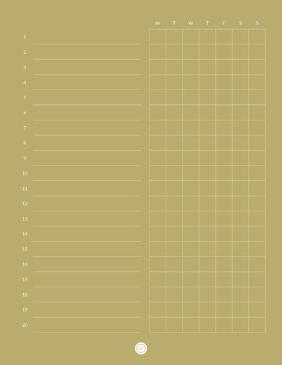 Notebook No 13 Digital Planner by Click 2 Plan-134
