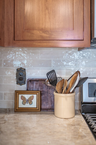 Kitchen styled by Sarver Lane Interiors in Murrieta, CA