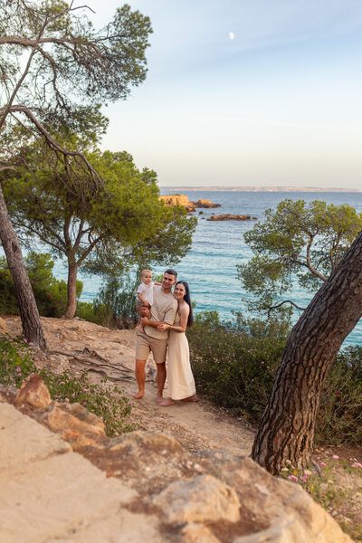 Family photo shooting in Mallorca