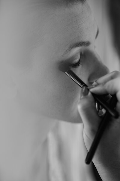 make up bride elopement