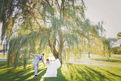Wedding Photo at Lake Lawn Resort in Lake Geneva