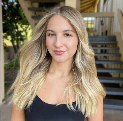 hair stylist headshot