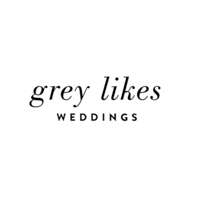 grey likes wedding logo