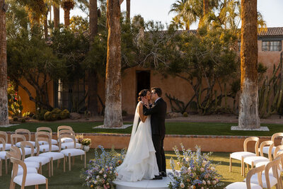 kenzie pellerins portfolio image of bride and groom kissing