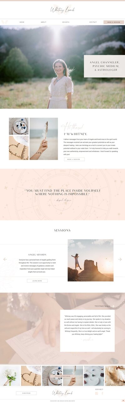 Brand & Website Designs for Female Creatives |  Showit Websites | Showit  VIP Day | Gypsy Rose