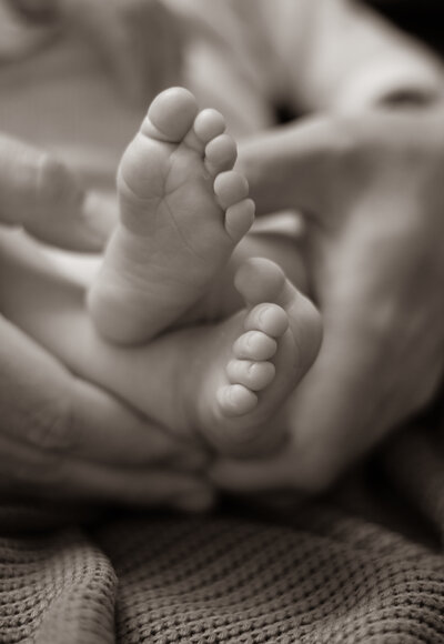 new born shoot detail fotografie