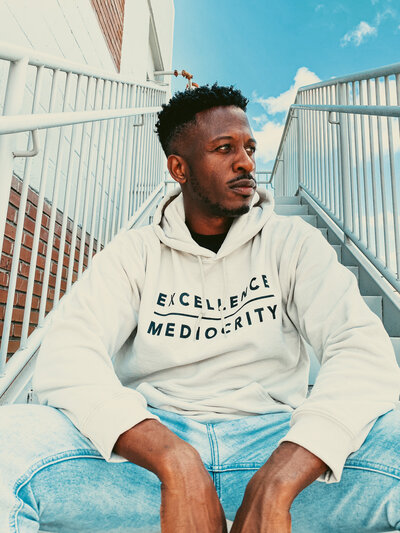 Charles Clark Excellence Over Mediocrity Hoodie