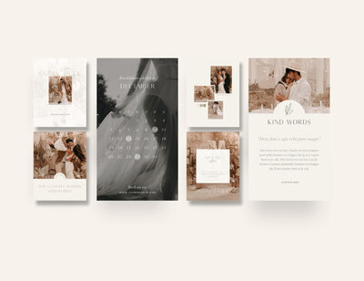Elegante Instagram templates voor fotografen