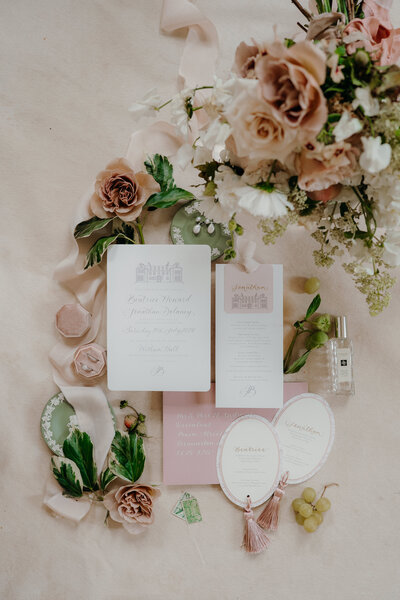 Ceremony photographs at Old Gore barn in the cotswolds