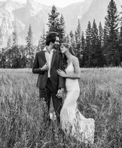 Stunning wedding photos from an intimate Yosemite elopement in California