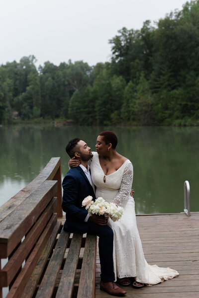 Black Couple elope in Red River Gorge, Kentucky
