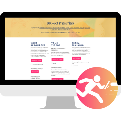 A structured offboarding system that ensures clients have everything they need to successfully navigate their new Dubsado setup.