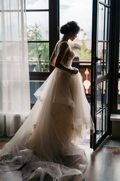 Destination wedding mountain elegance