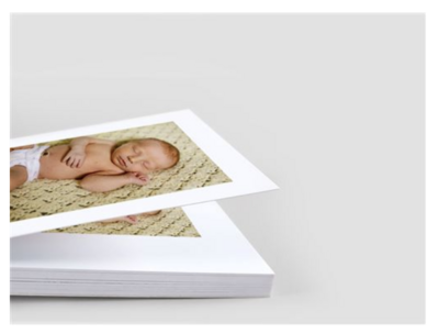 Senior portrait layflat album that can be ordered after the gallery is revealed