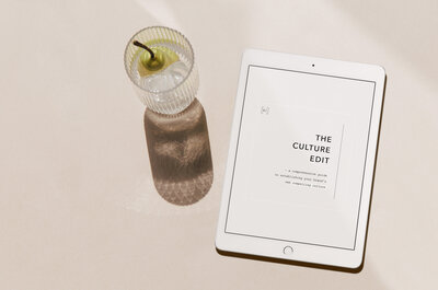 The culture edit free download on i-pad  with drink.