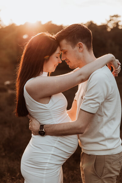 Zwangerschapsshoot gezin Limburg door Jolien Leen Fotografie