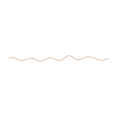 peach pink colours squiggly line