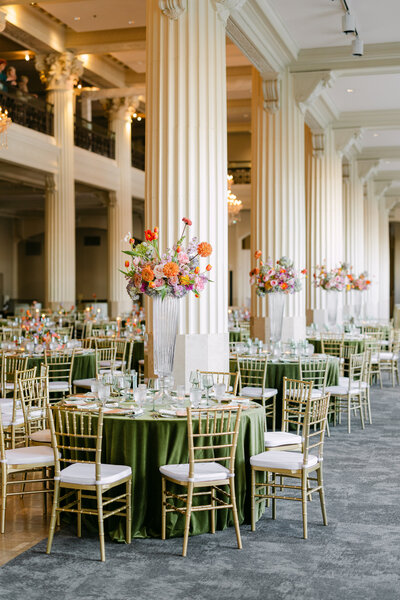 Houston area floral arch for bride a groom