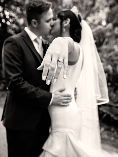 Wedding shot in Peterborough Ontario