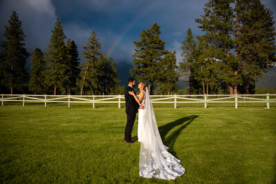 couple at national park northwest montana