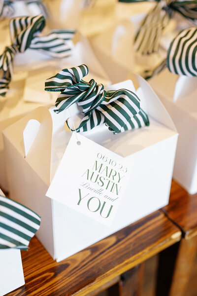 Wedding welcome bags for guests