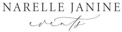 best toronto wedding planner, narelle janine events logo