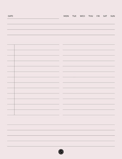 Notebook No 06 Digital Planner by Click 2 Plan-119
