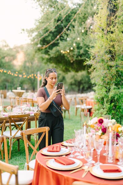 San Diego content creator, Makana Arvizu, with her husband and two kids at Lake Calavera in Vista, California.