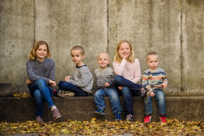 On Location and in Studio Family Photography Sessions of all ages
