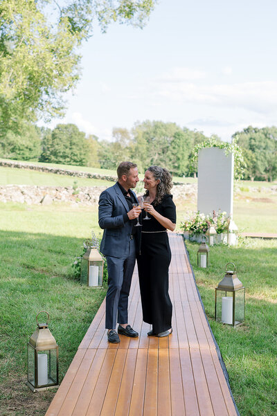 Portrait of Nicole outdoors at Willow Hill Events