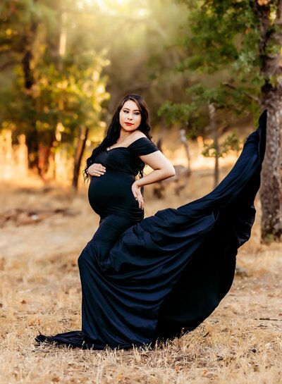 stunning folsom maternity photos