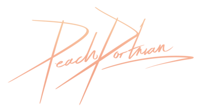 Peach Portman Logo in Peach Colour