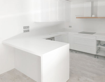 cocina solid surface