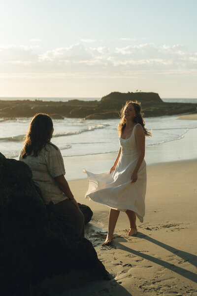 Orange County couples photography session at Laguna Beach