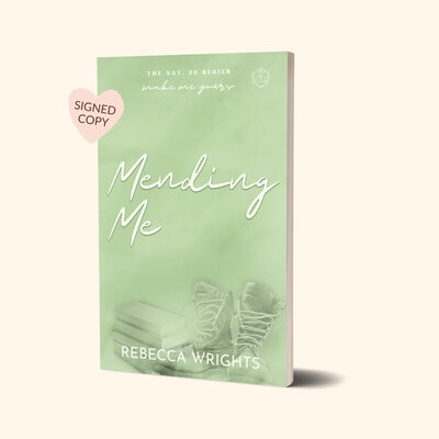 Mending Me by Rebecca Wrights book cover
