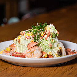 Seafood Wedge Salad Stanwood Grill Restaurant