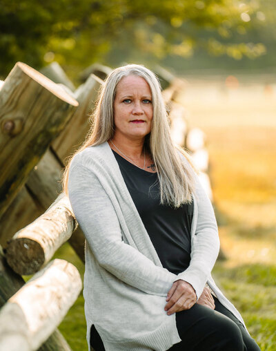 Photo of Holly, ranch manager of Montgomery Creek Ranch