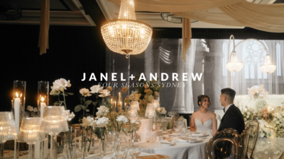 A cinematic Sydney wedding film featuring a timeless ceremony at St Mary's Cathedral and a luxury reception at the Four Seasons Hotel Sydney. Styled by Jimket Events, this elegant celebration was beautifully captured by Alexander Li Films — a Sydney-based wedding videographer known for emotional, story-driven films.