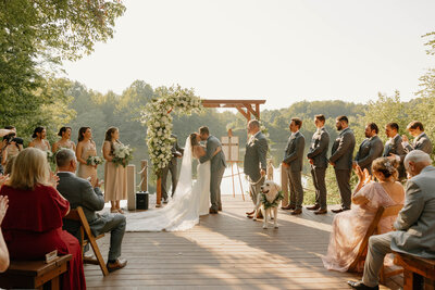 tree ceremony, big tree wedding, virginia wedding venue, waverly estate, outdoor wedding