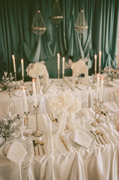 Vika Sokanoff Design is a full-service wedding floral design studio curating immersive designs with editorial, contemporary drama for the classic lovers. Based in Virginia Beach, VA